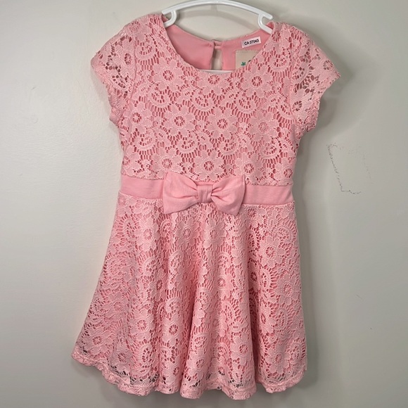 Lily Bleu Lush Pink Fit&Flare Dress Size 24M - Picture 10 of 12